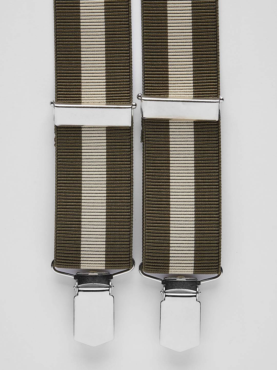 Gloucestershire Striped Silk Suspenders