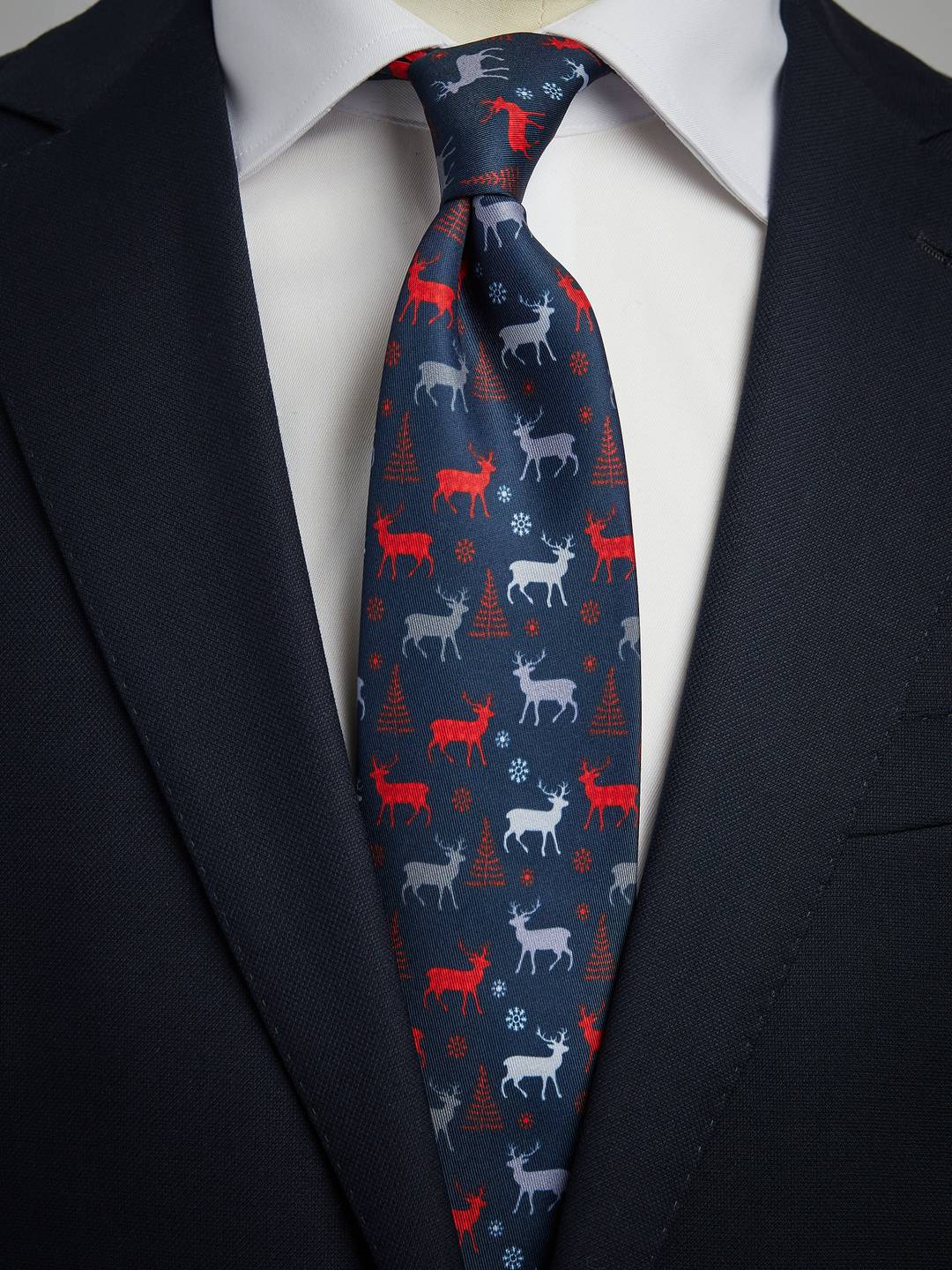 Funny Christmas Tie For Men - 58" X 3.25" Holiday Novelty Necktie For Office Parties & Gatherings - View #8