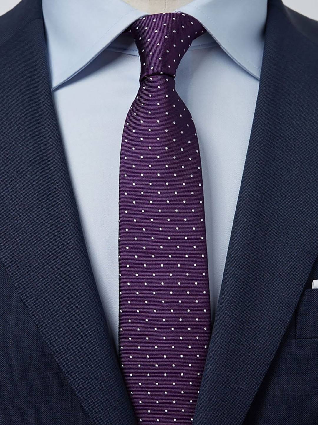 open lace back dress Barry.wang Purple Gold Ties for Men Paisley Necktie Set Wedding Business main image 1