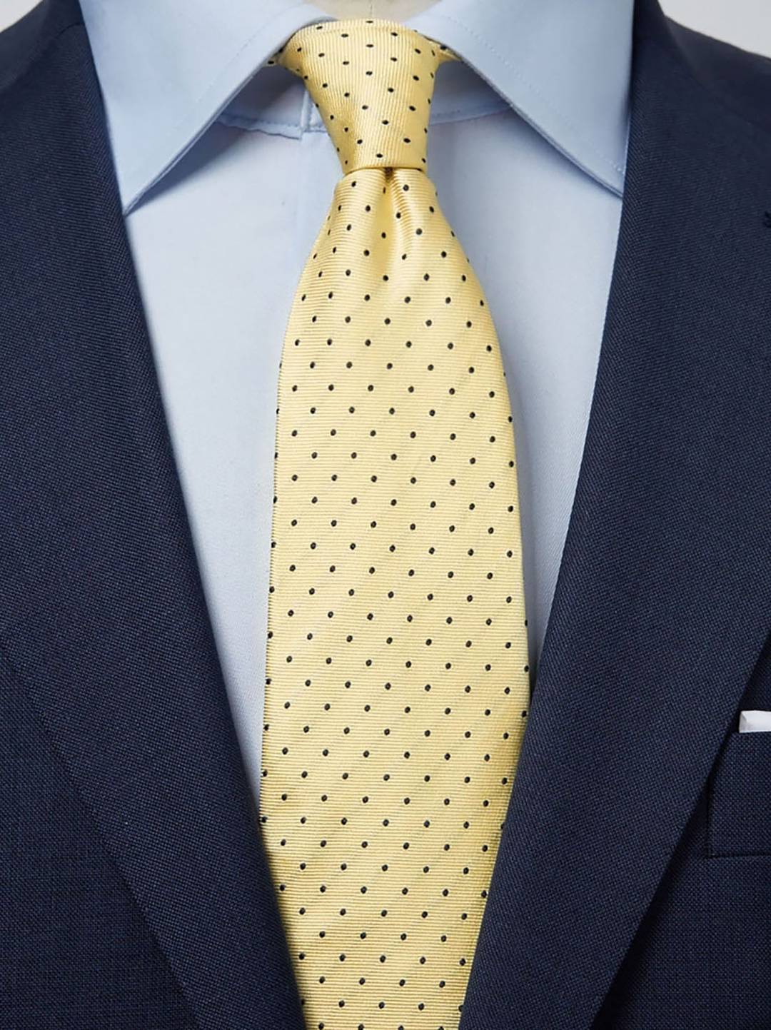 John Henric - Yellow Dot Tie - 8