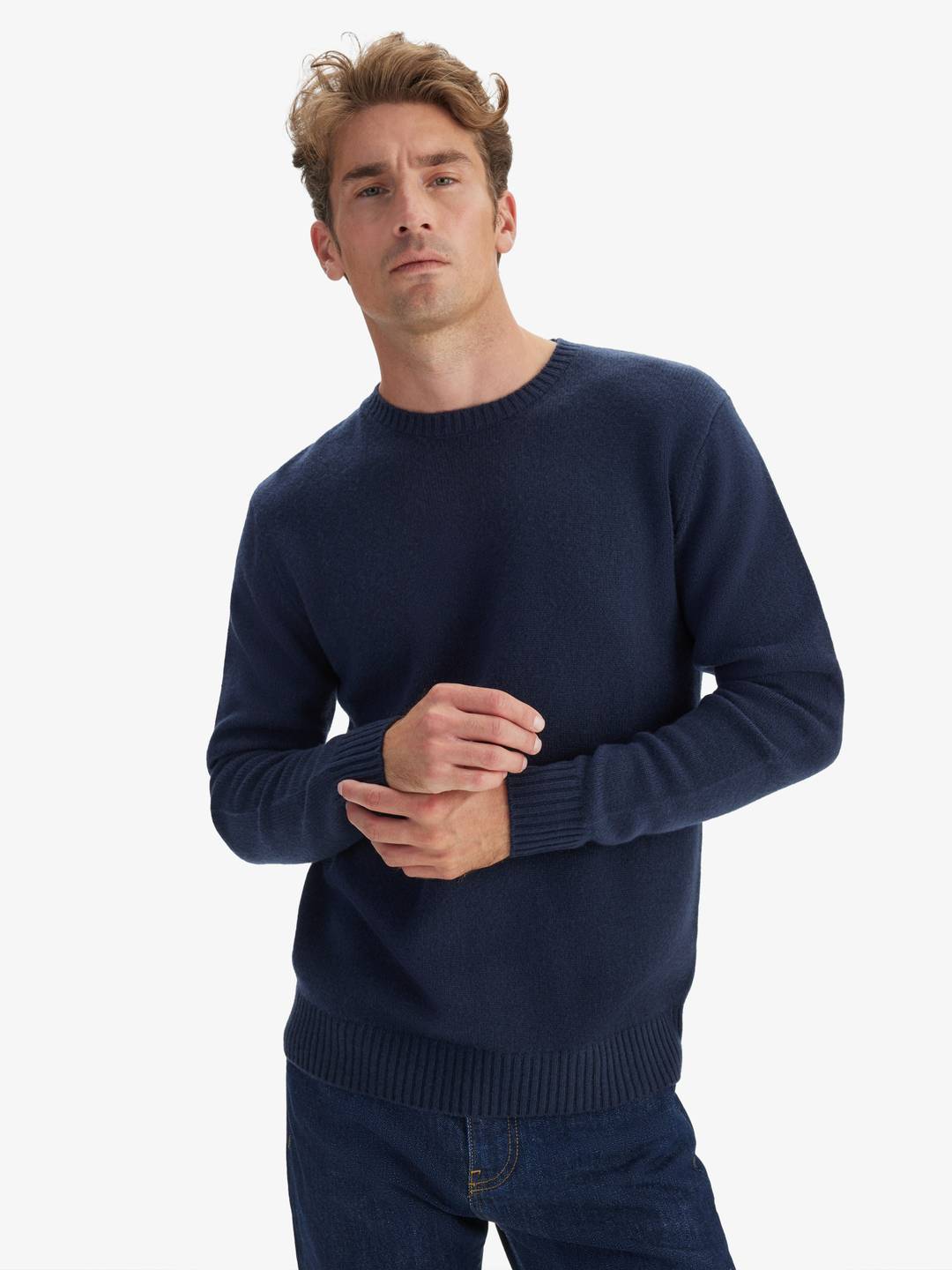 Wool & Cashmere Sweater | Free Shipping - John Henric