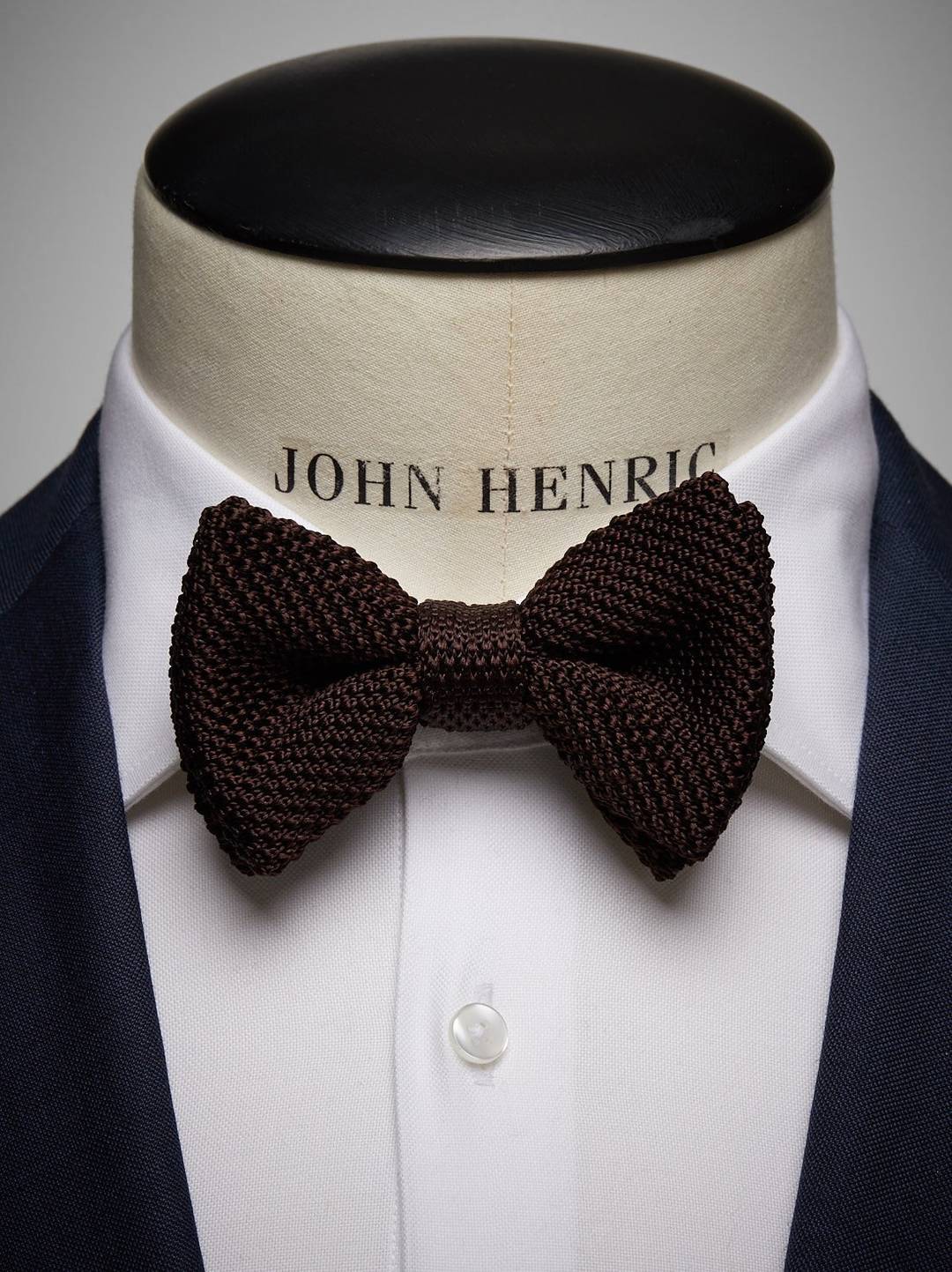 Noble - 【L&#39;Or】Bowtie Summer Knit Dark Brown 215_83a22eec36-a00236-16-1-