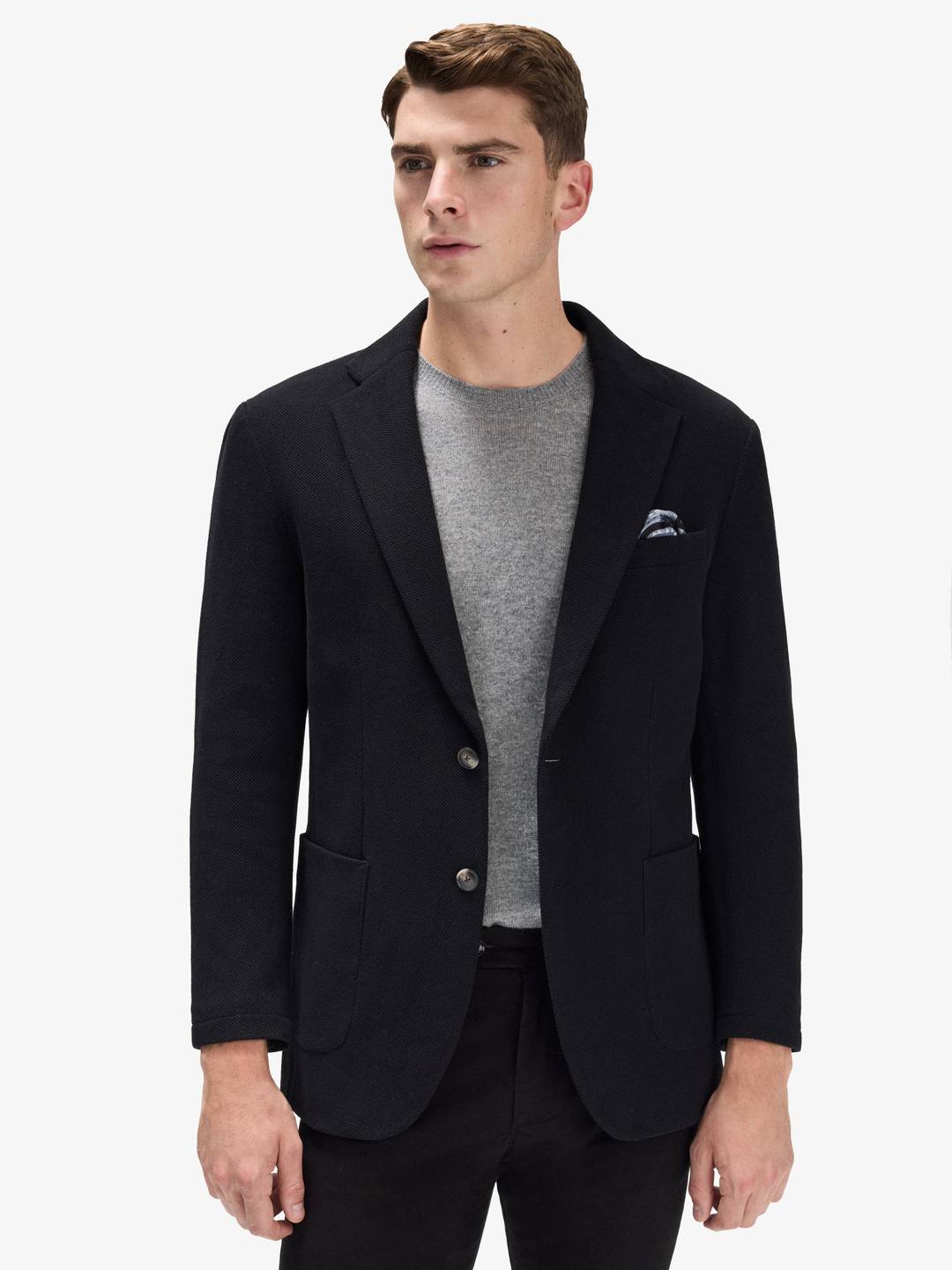 Single Breasted Knitted Jacket Theo - Buy online | John Henric