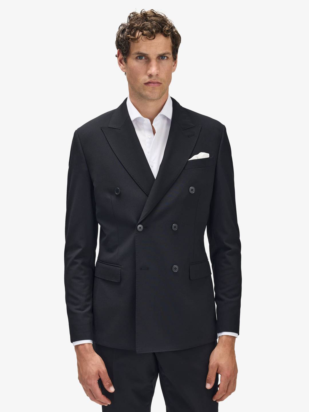 Double Breasted Wool Jacket” – PANERO