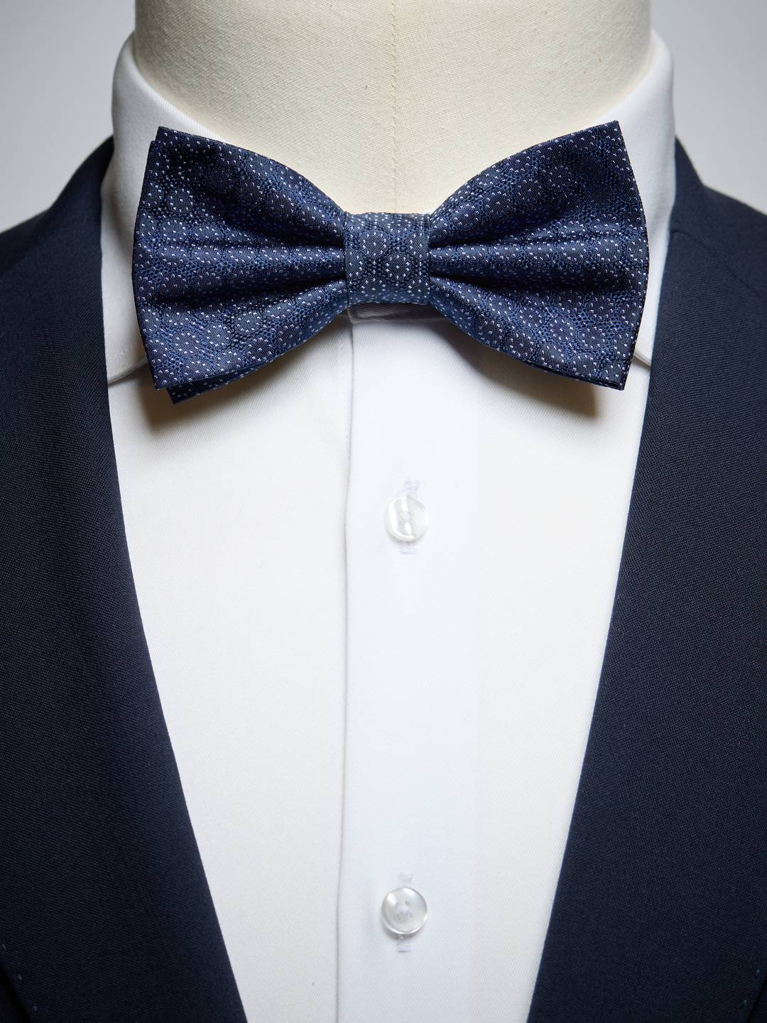 クラネ CLANE BOW TIE HOODIE SHIRT （NAVY） クラネ CLANE BOW TIE HOODIE SHIRT （NAVY） - ファッション