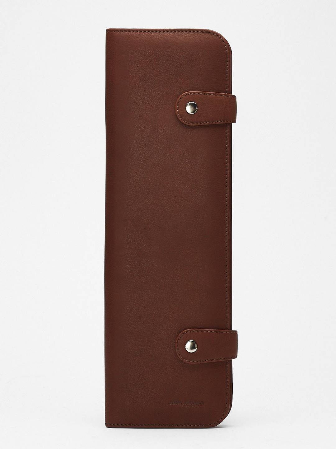 Étui à Cravates De Voyage Totes - Simili Cuir Noir, Contient 4 Cravates, Jamais Utilisé