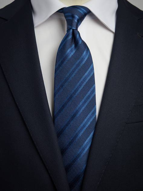 Blue Tie Striped - Buy online | John Henric