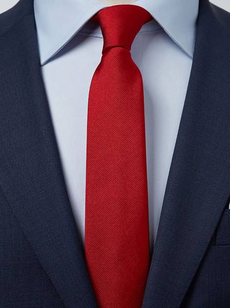 blue dress pants white shirt red tie SS Garage Shirt in Navy – Blue Owl Workshop