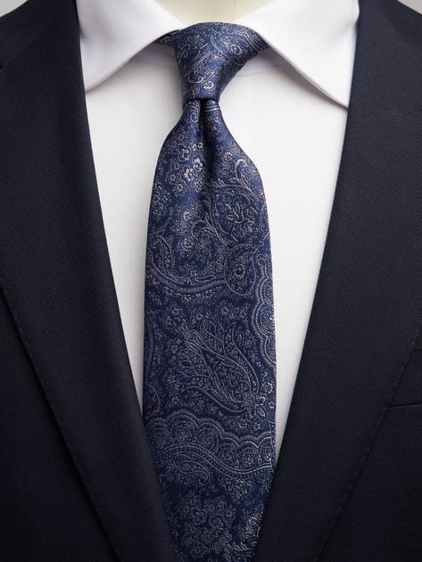 Blue Tie Paisley - Buy online | John Henric