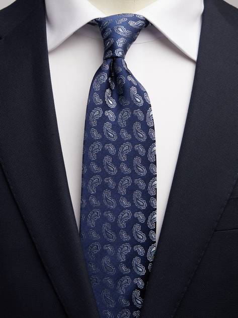 Blue Tie Paisley - Buy online | John Henric