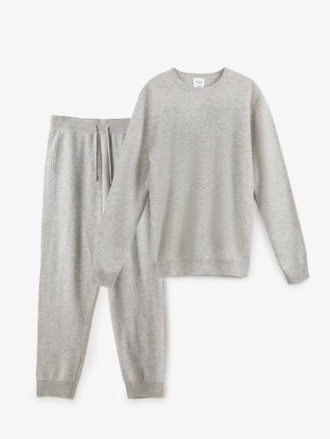 BIOTOP】Cashmere cardigan hock 【yo gray BIOTOP】Cashmere cardigan hock 【yo gray