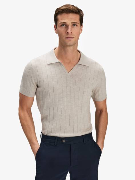 Merino Short Sleeve Sweater - Buy online | John Henric