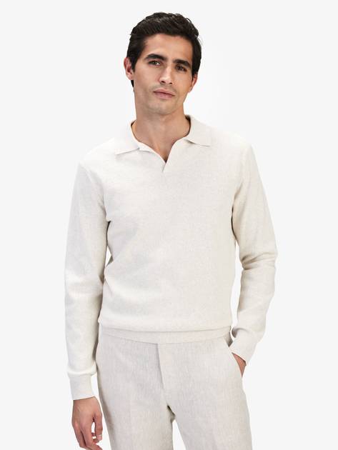 Cotton Polo Sweater - Buy online | John Henric