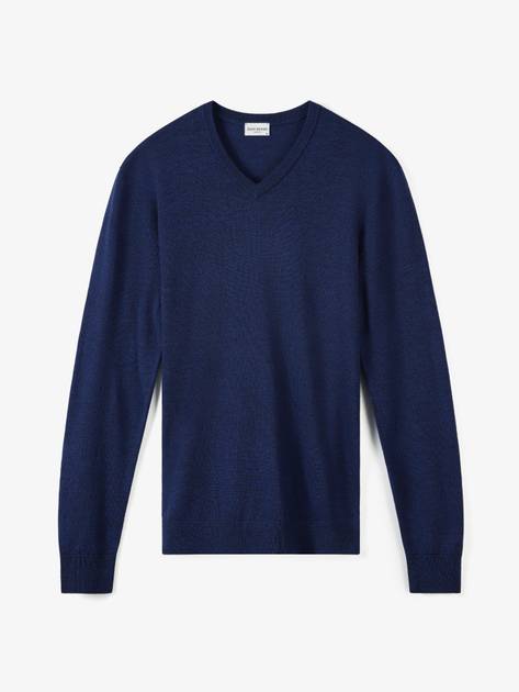 Dark Blue Merino Sweater