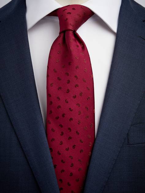 Red Tie Paisley - Buy online | John Henric