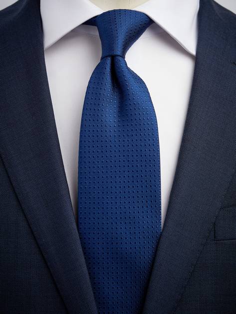 Dark Blue Tie Structure - Buy online | John Henric
