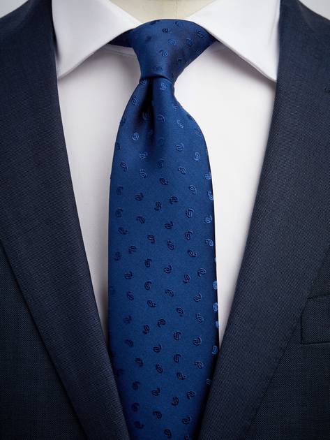 Blue Tie Paisley - Buy online | John Henric