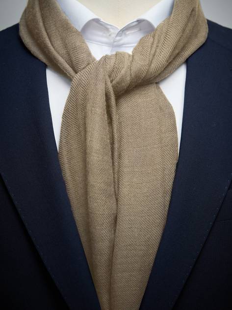新品未使用品OLD SCARF JOE&CO. TIE COTTON/WOOL