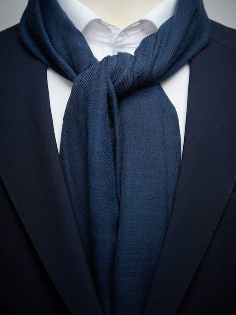 MFPEN herreekvipering】WOOL SCARF / BLUE