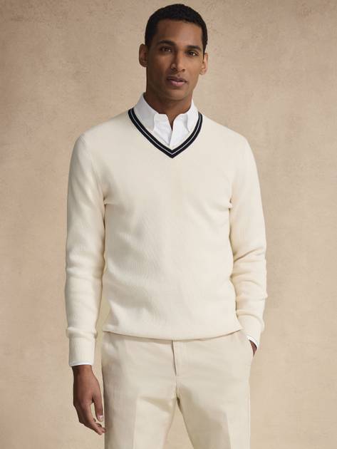 V.HENRY NECK 【VALLAD】ホワイト　L