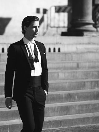 Master the tuxedo look