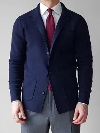 How to wera a knitted blazer