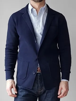 Knit Wool Blazer - Men - Ready-to-Wear