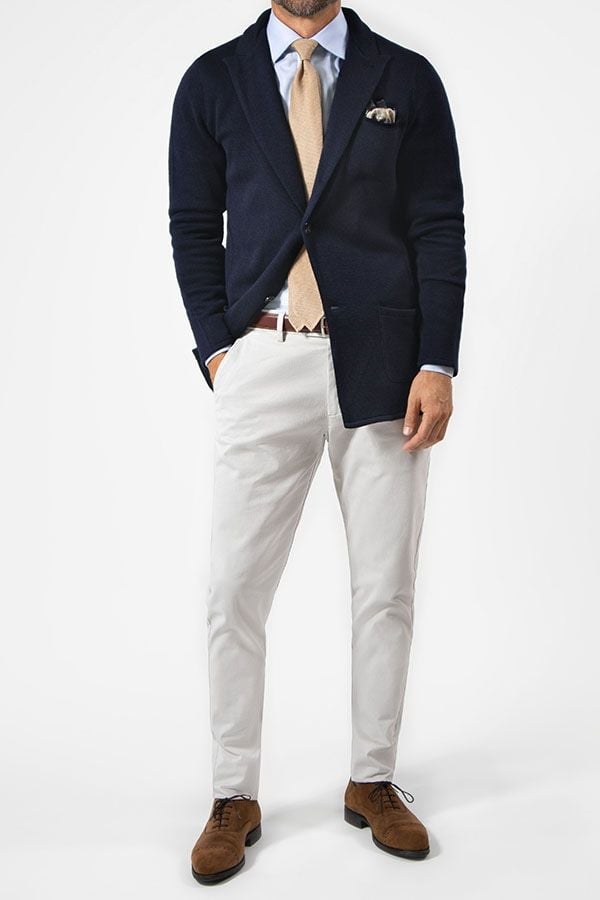 Light blue 2024 jacket with chinos