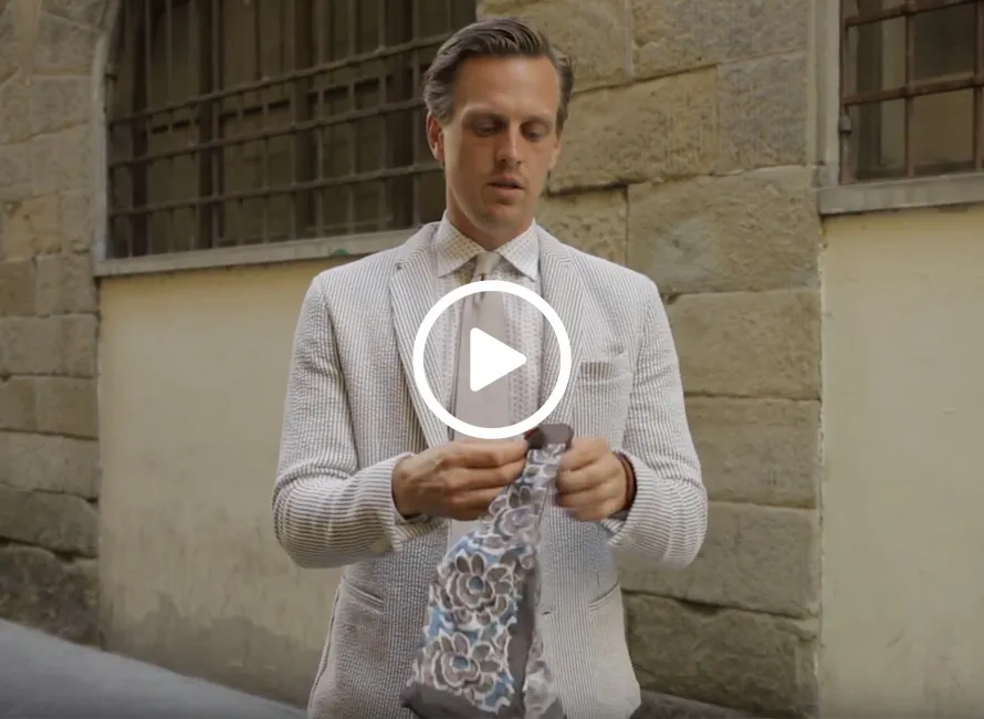 Pocket squares & how to fold them