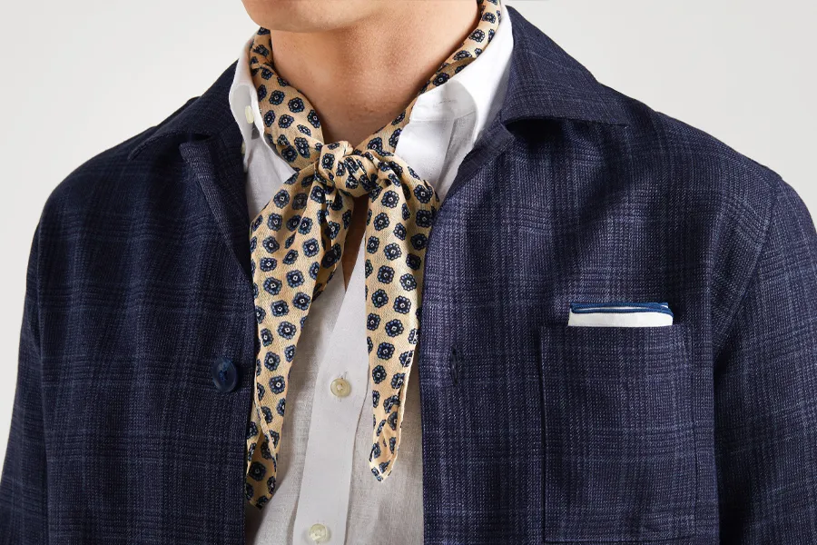 Bandana Print Masculine Shirt - Ready-to-Wear