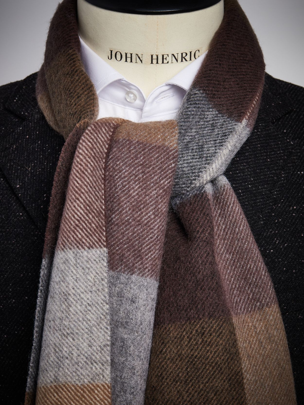 Brown Winter Scarf 