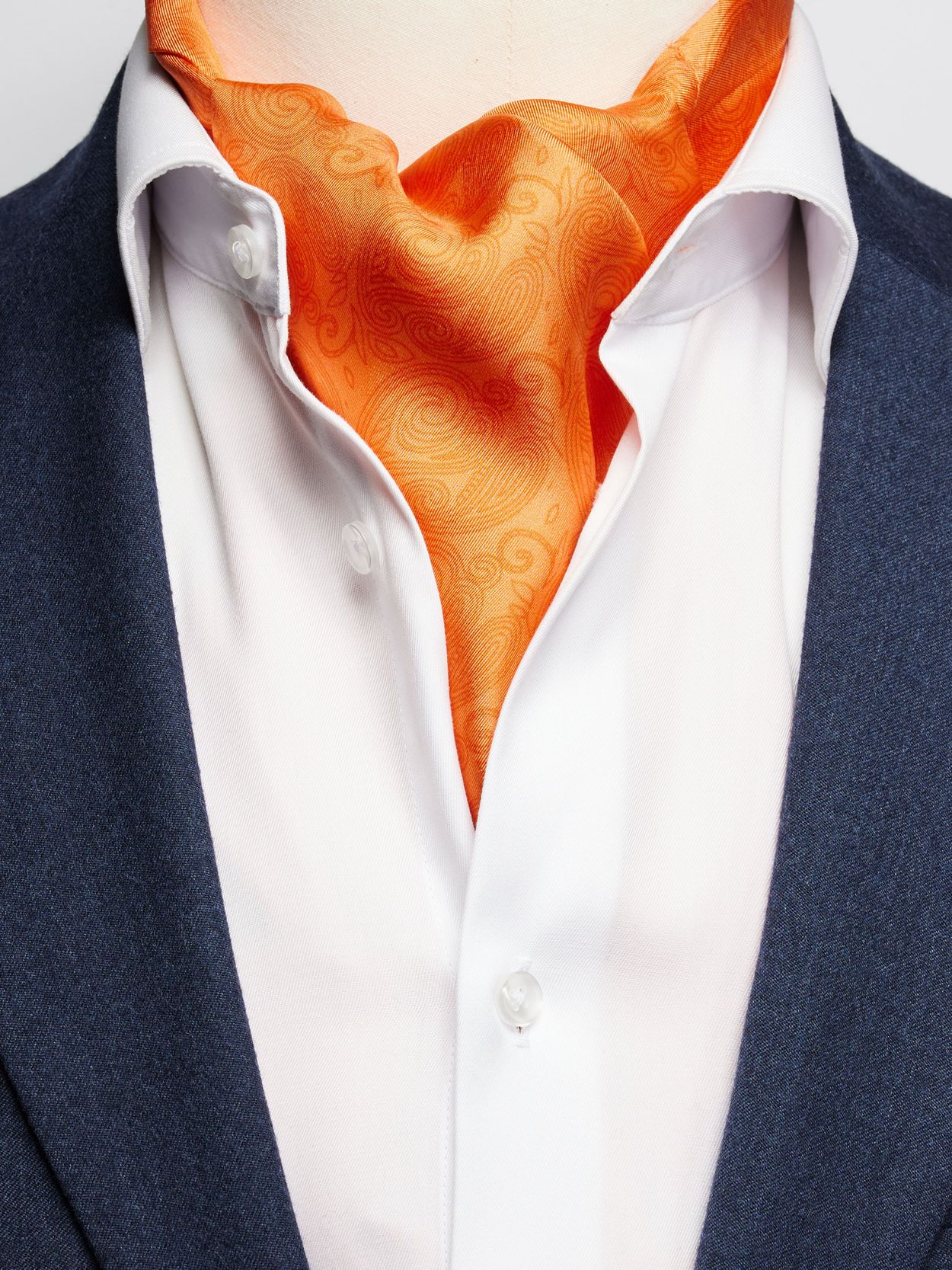 Orange Ascot Formal