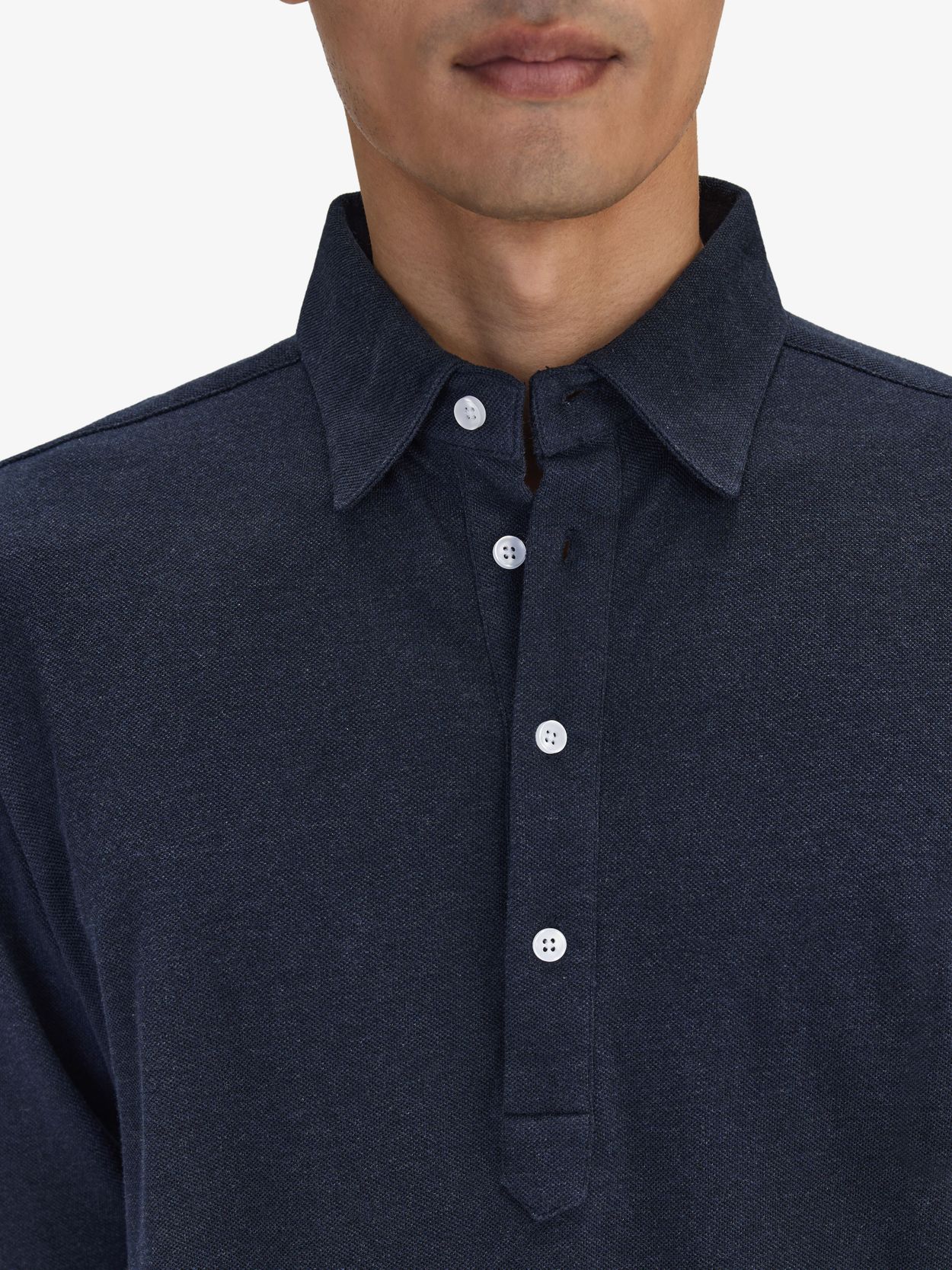 Dark Blue Jersey Shirt - Men's jersey shirts - Buy online | John Henric