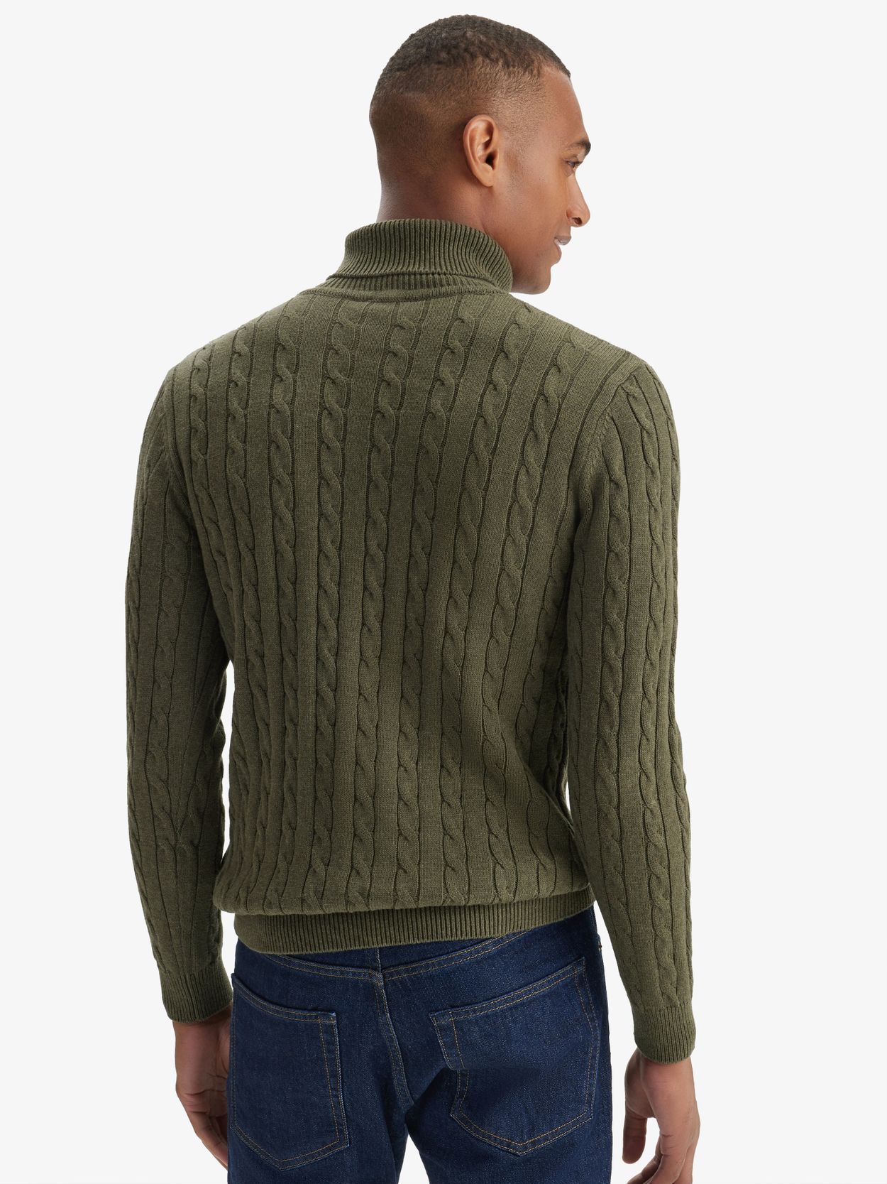 Dark Green Turtleneck