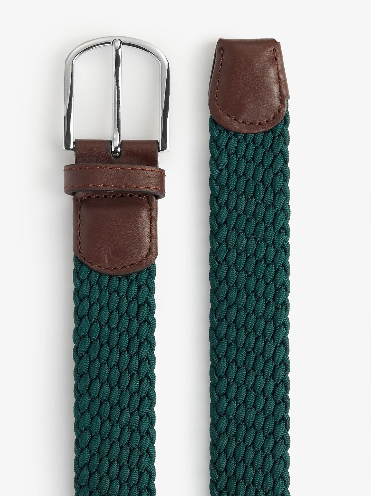 Green Braided Belt - Men's braided belts - Buy online | John Henric