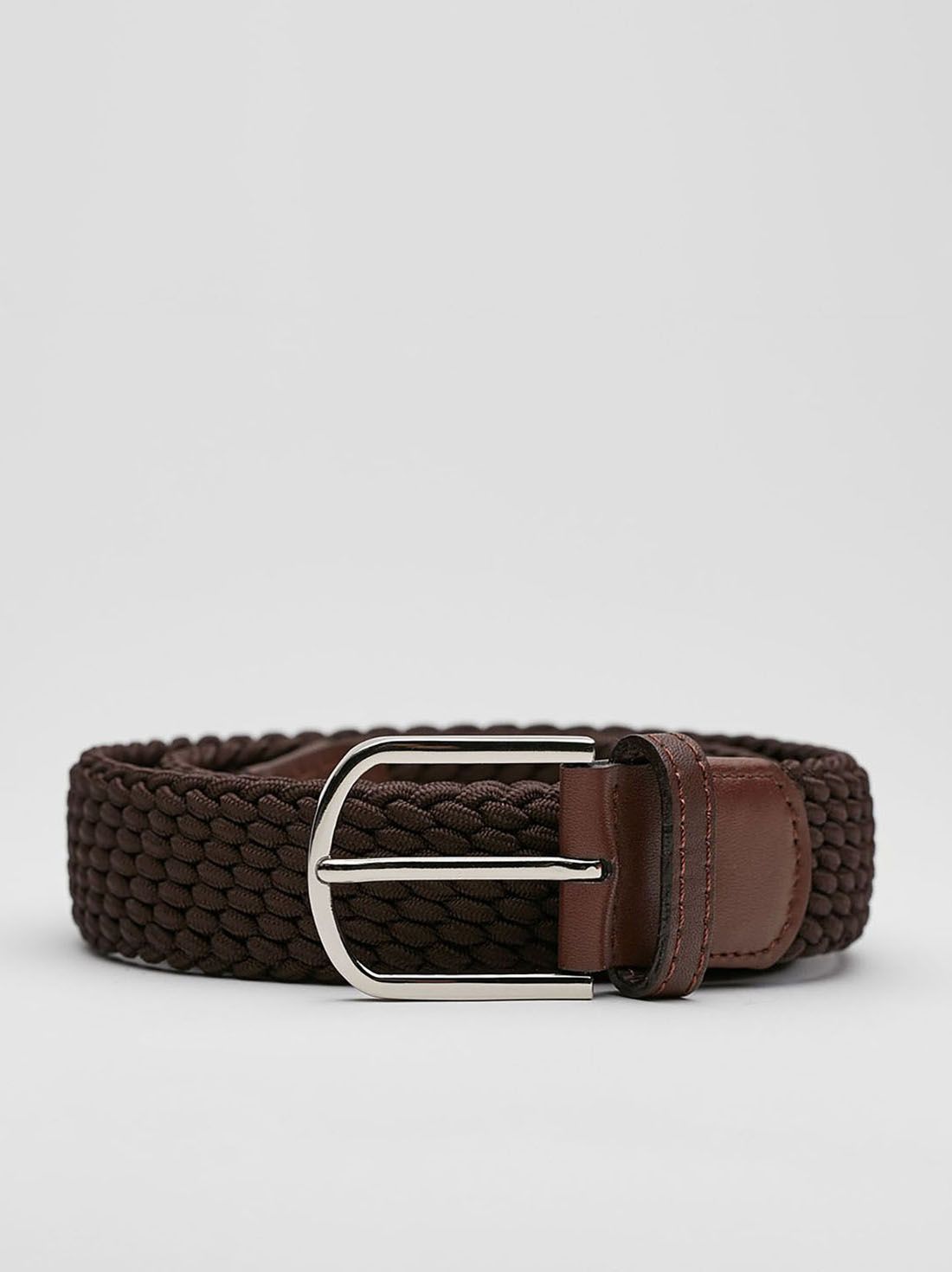 Dark brown Braided Belt