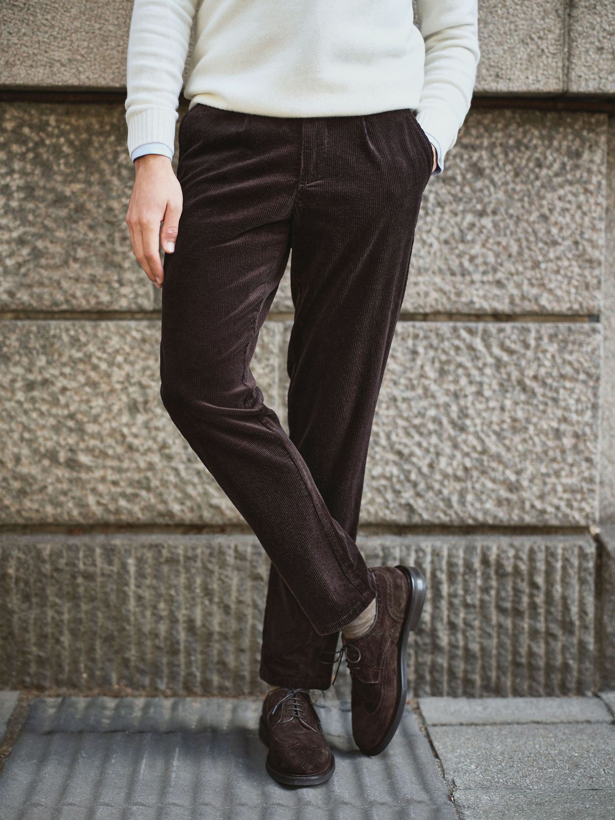 Brown Corduroy Trousers