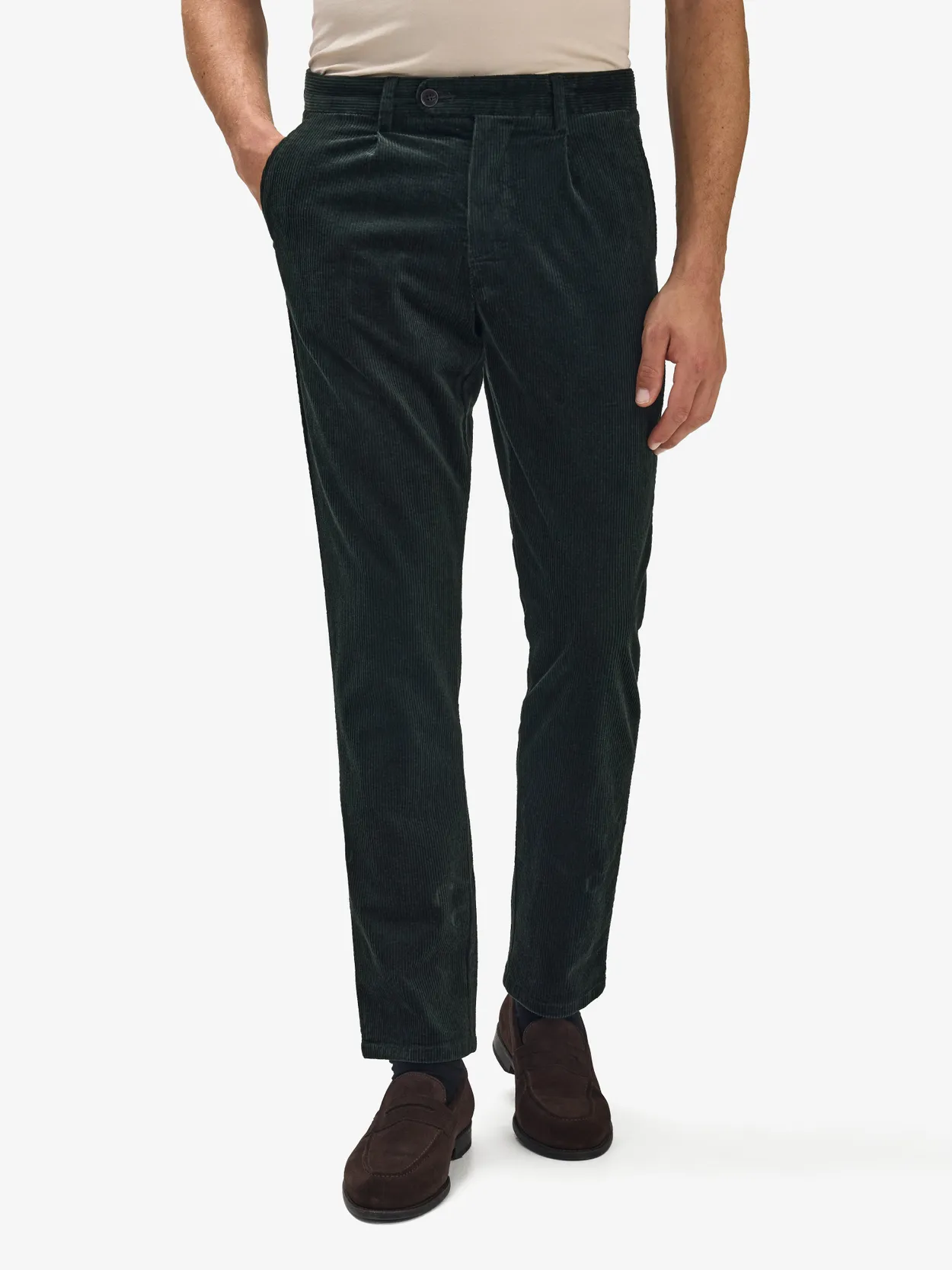 Green Corduroy Trousers