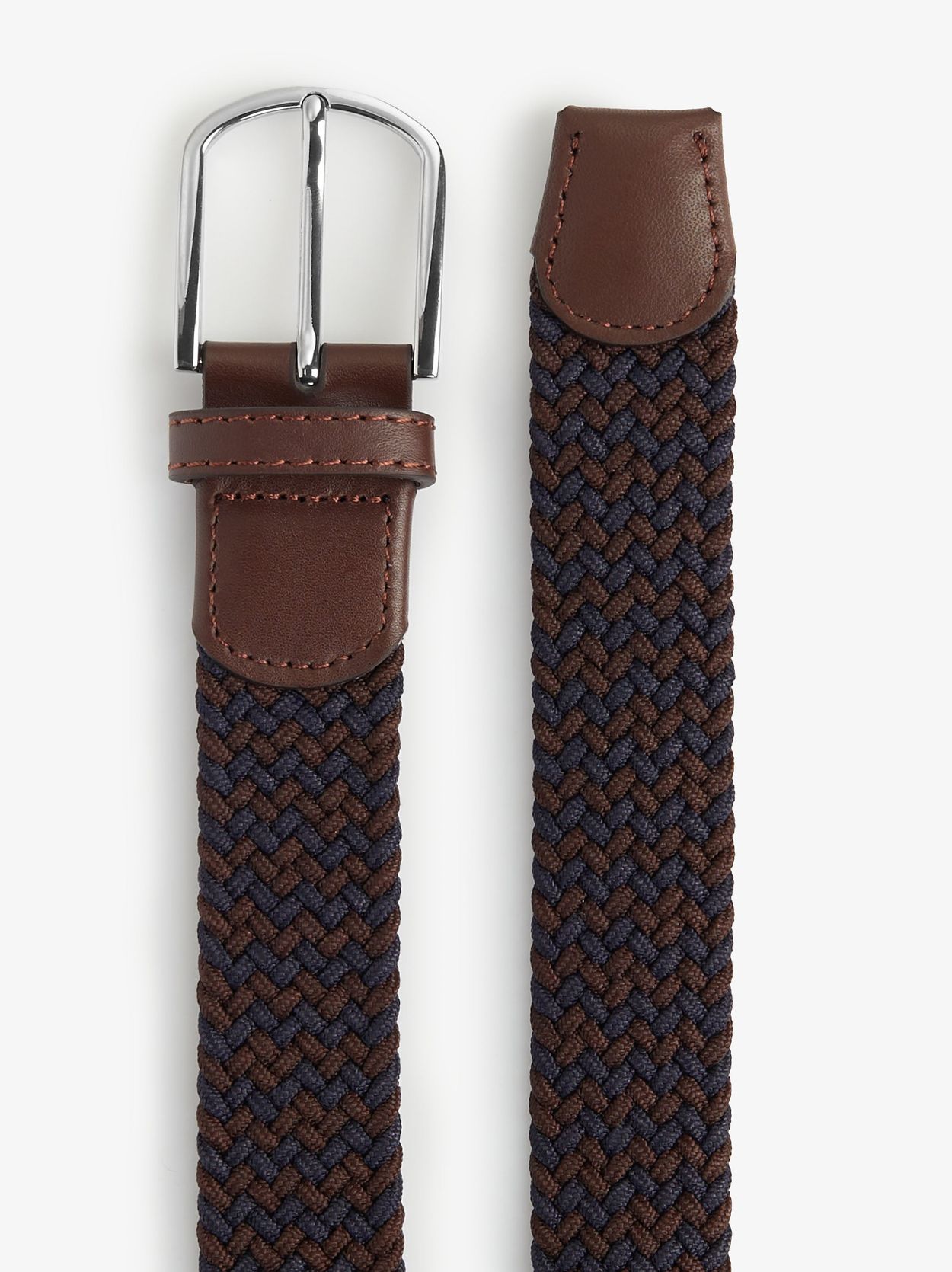 Brown braided leather belt with oval buckle adorned with blue and brown stones Brown and Blue Leather Belt With Turquoise Stone Accents - Etsy main image 3
