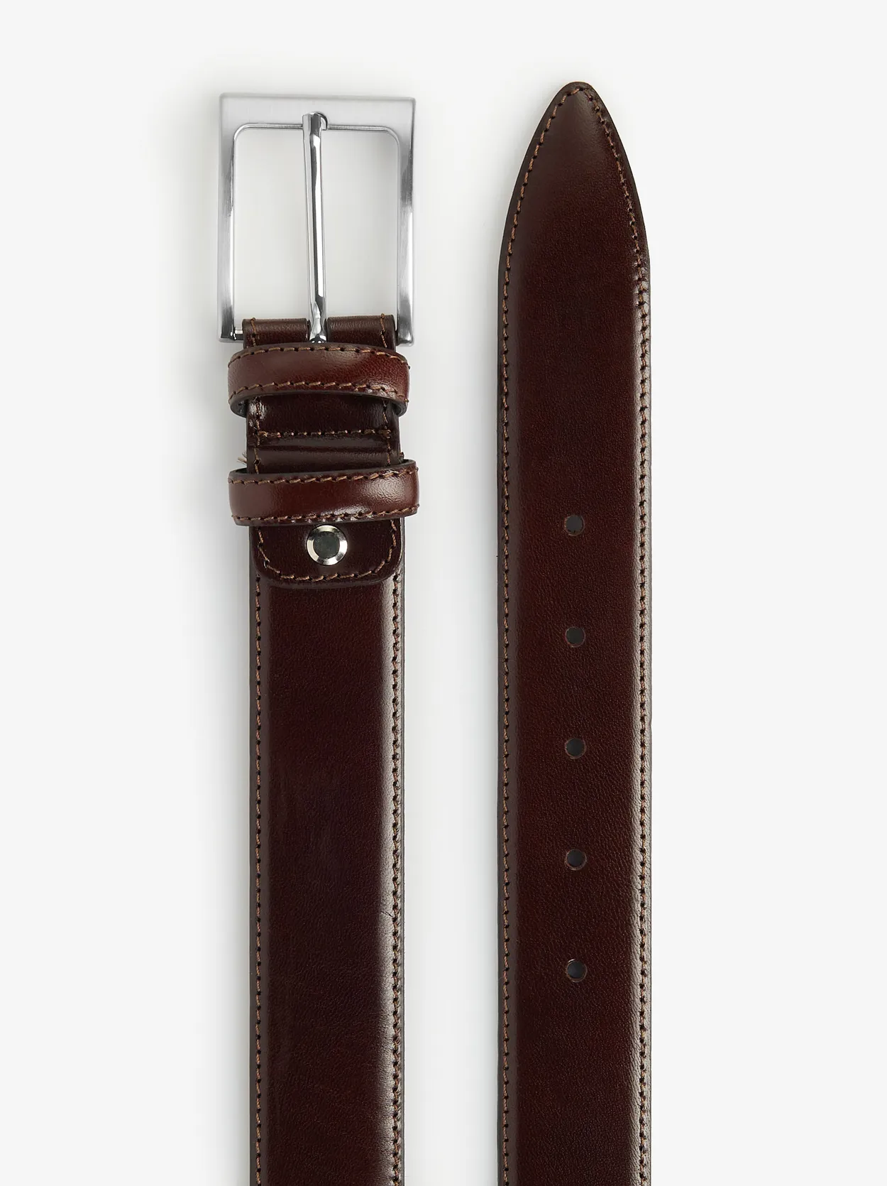 Brown Leather Belt 