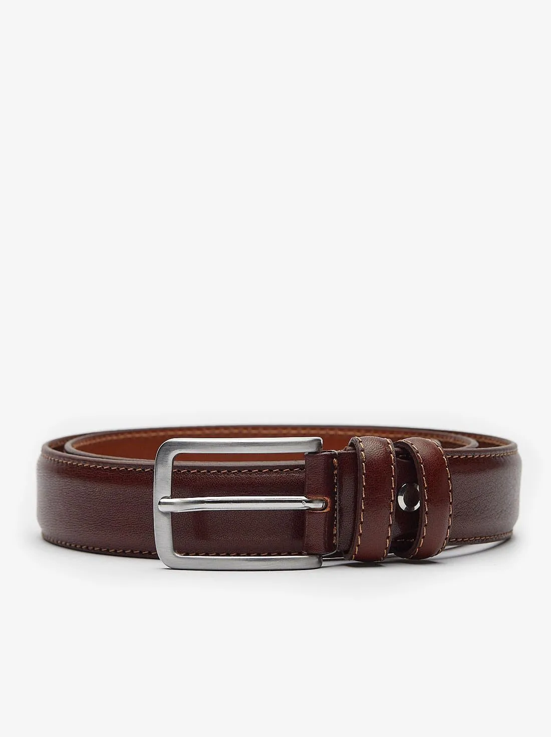 Ceinture en Cuir Marron