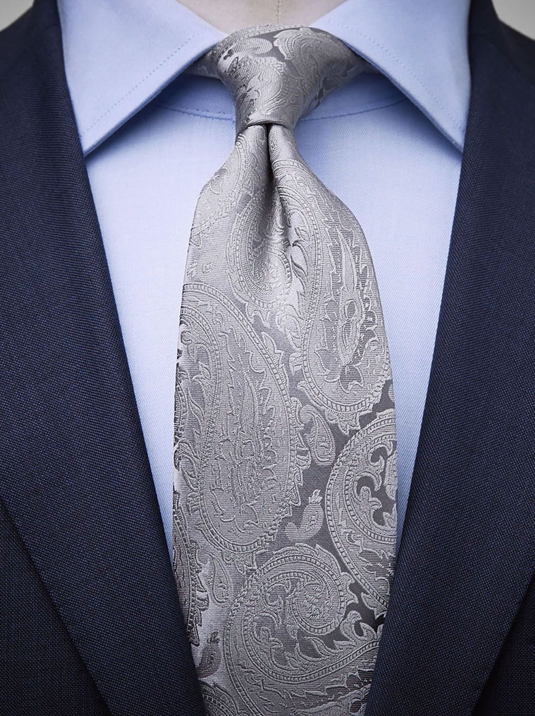 Silver Tie Formal