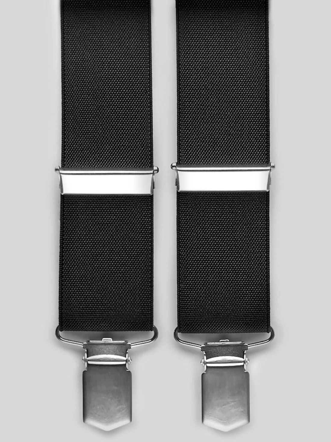 Black Suspenders Plain