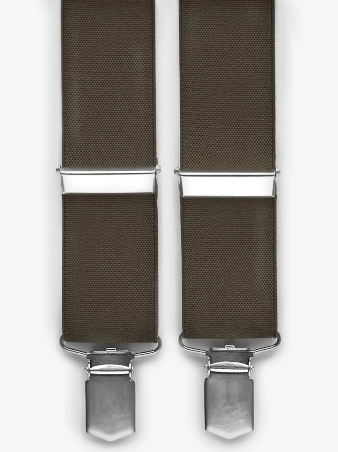 Brown Suspenders Plain