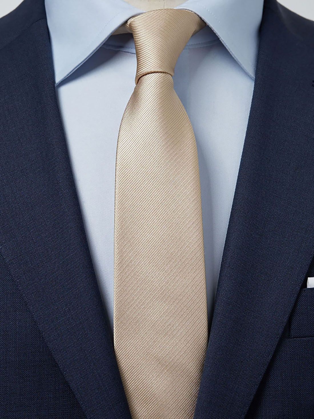 Champagne Tie Plain