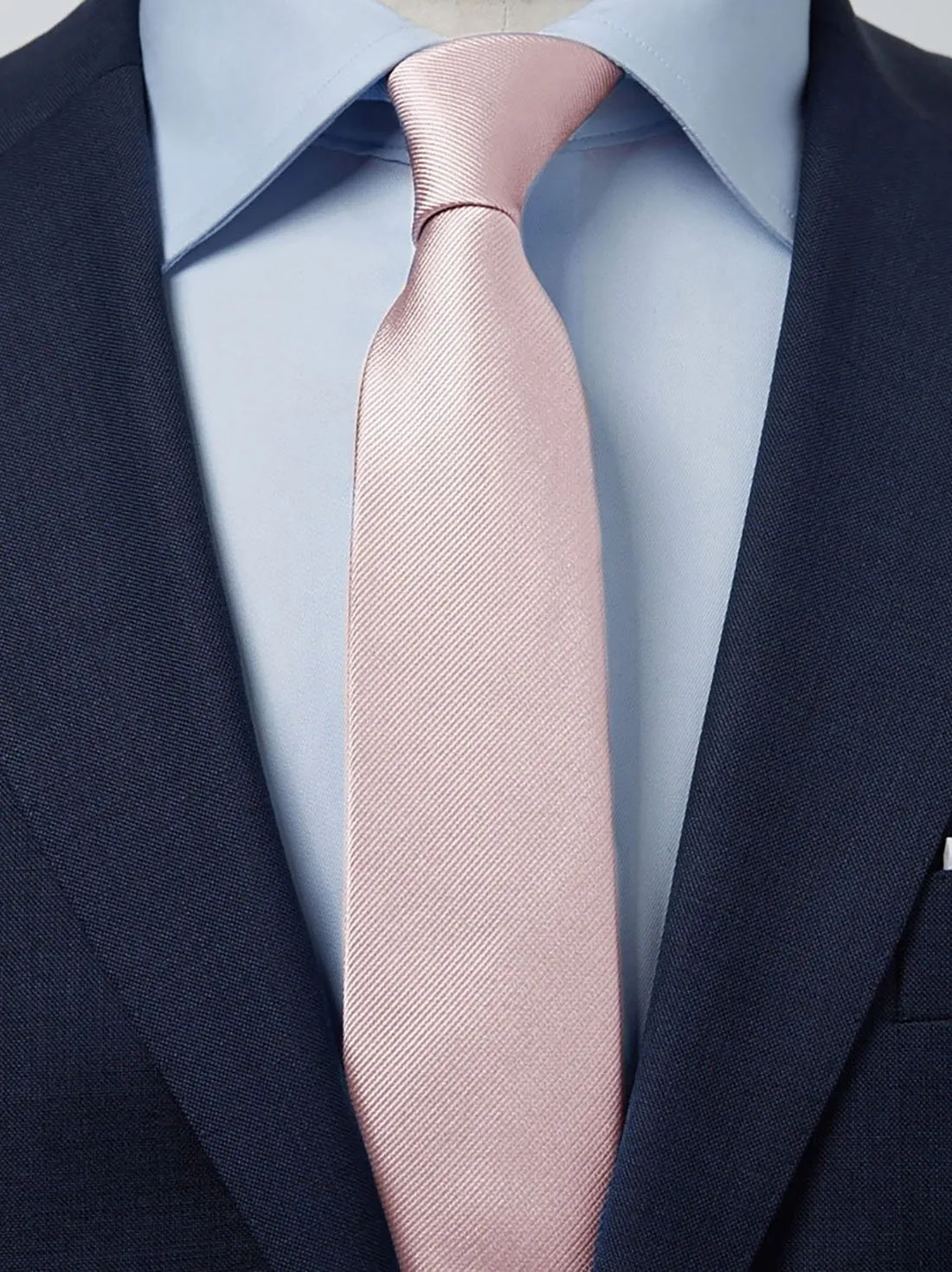 Pink Tie Plain