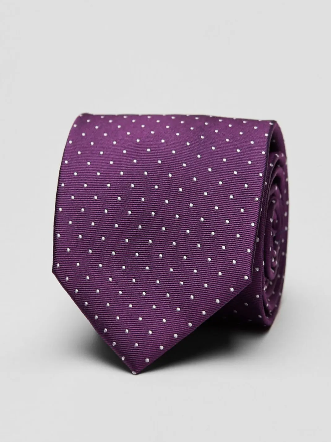 Dark Purple Tie Dot