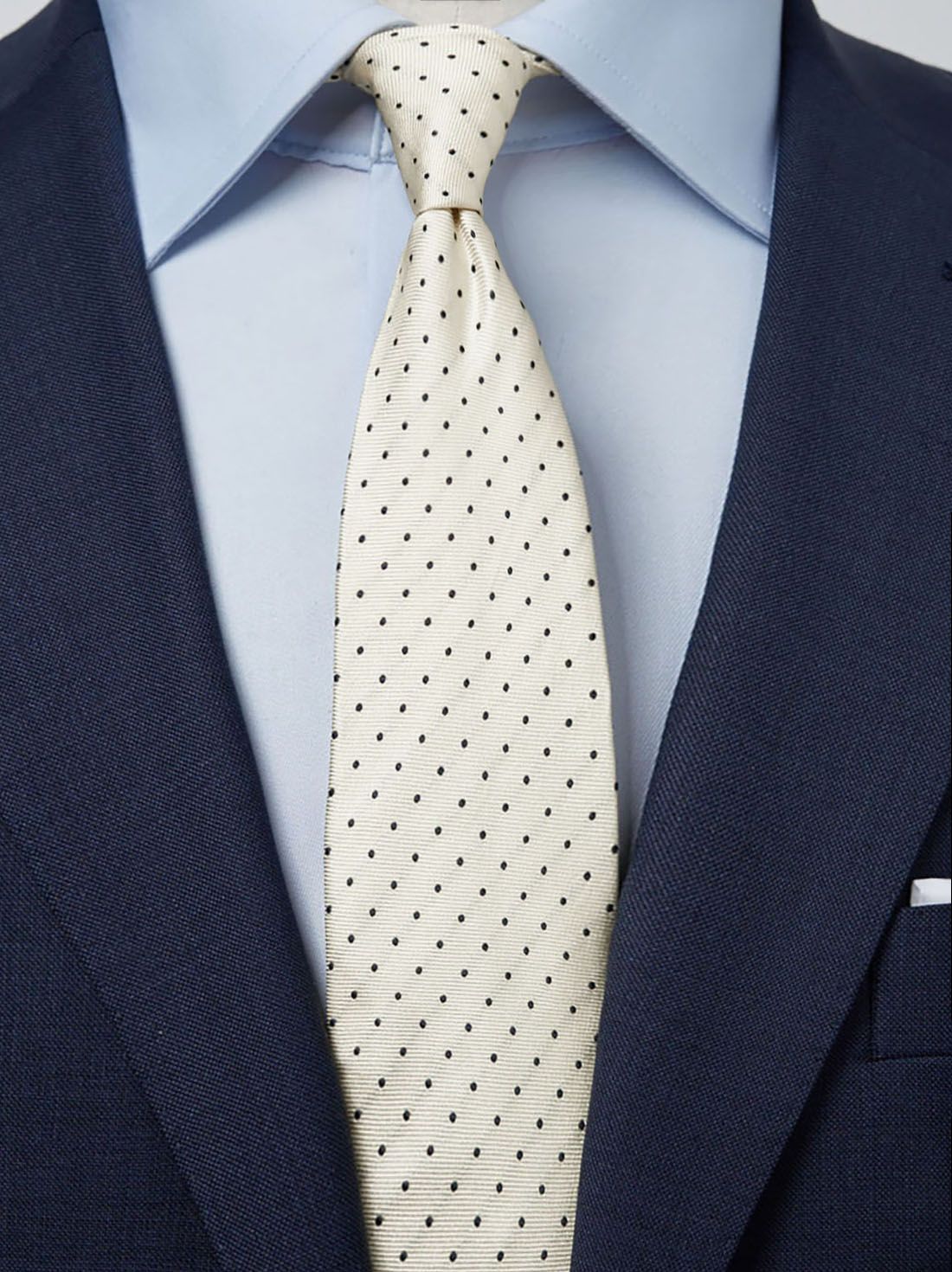 Champagne Tie Dot