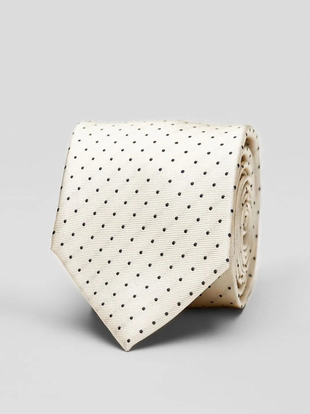 Champagne Tie Dot