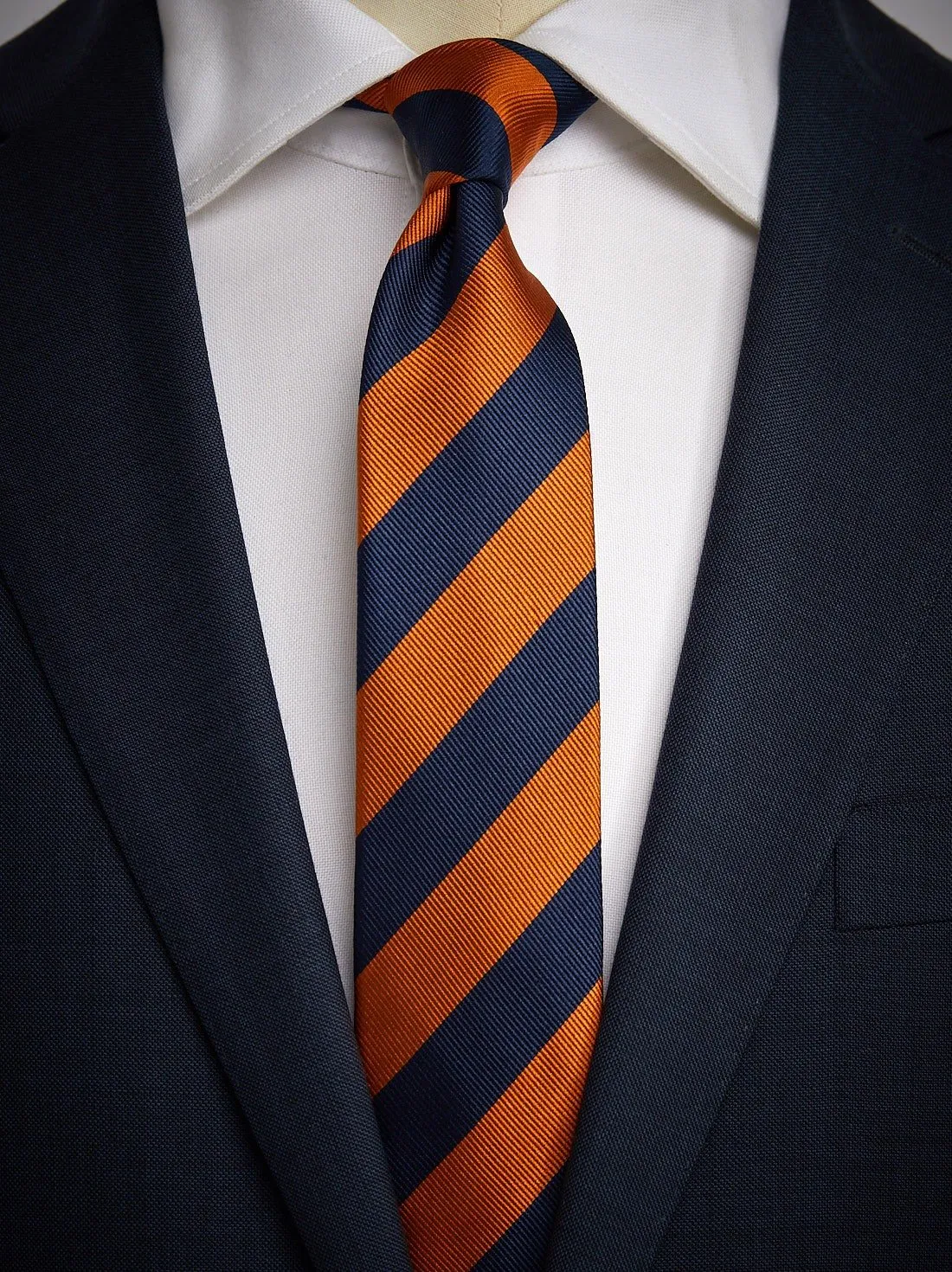 Blue & Orange Tie Club